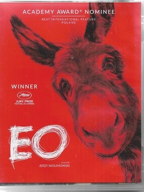 EO Polish Donkey Academy Award Nominee Criterion Collection Blu Ray 2022 MINT